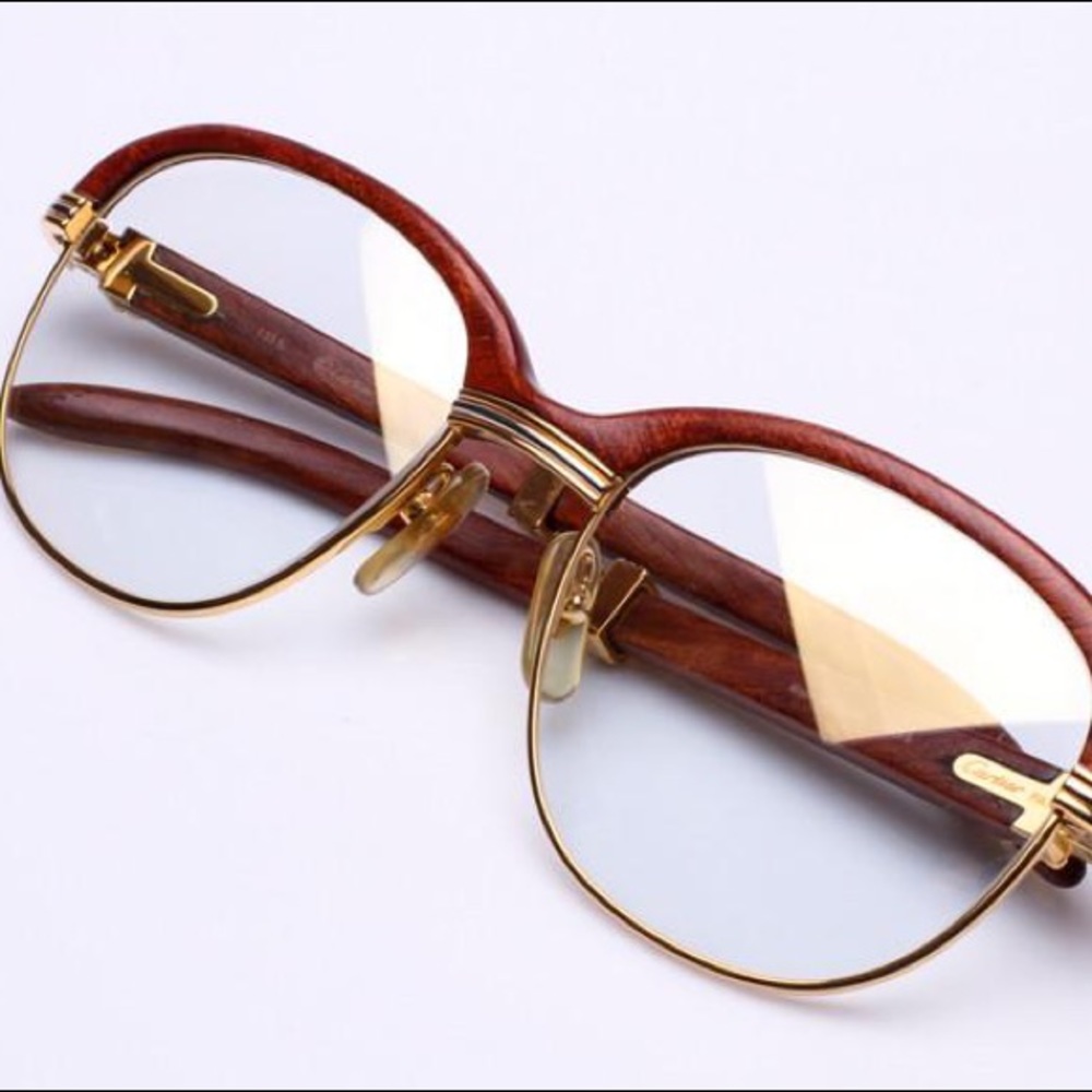 Vintage Cartier Malmaison Palisander eyeglasses